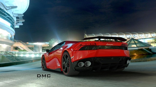 Lamborghini Huracan ชุดแต่ง "Affari" จาก DMC รูปที่สาม