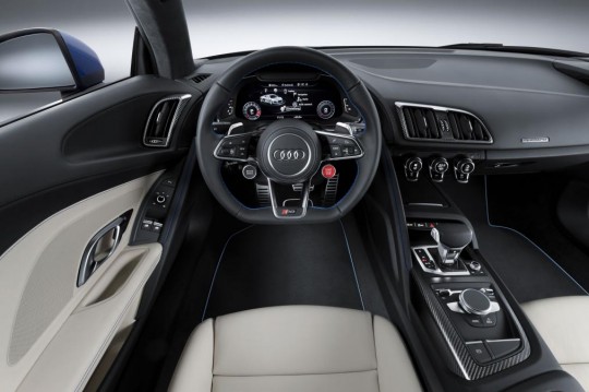 New Audi R8 2015 V10 Plus ภายใน