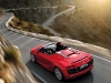 2013 Red Audi R8 Spyder V10 Top View